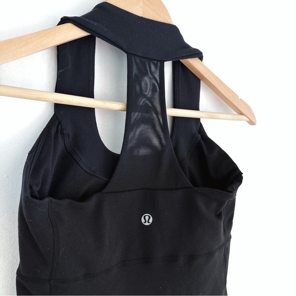 Lululemon Scoop Neck Tank Black - Size 4 - Picture 5 of 9